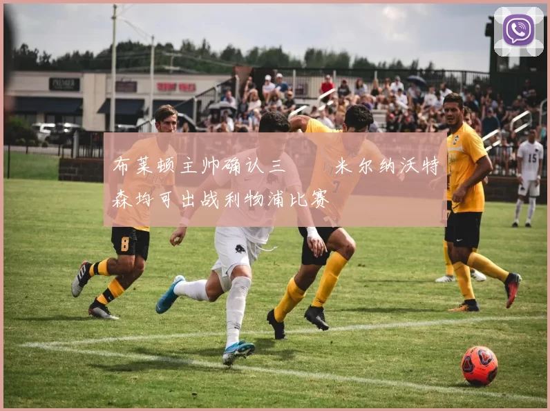 布莱顿主帅确认三笘薫米尔纳沃特森均可出战利物浦比赛